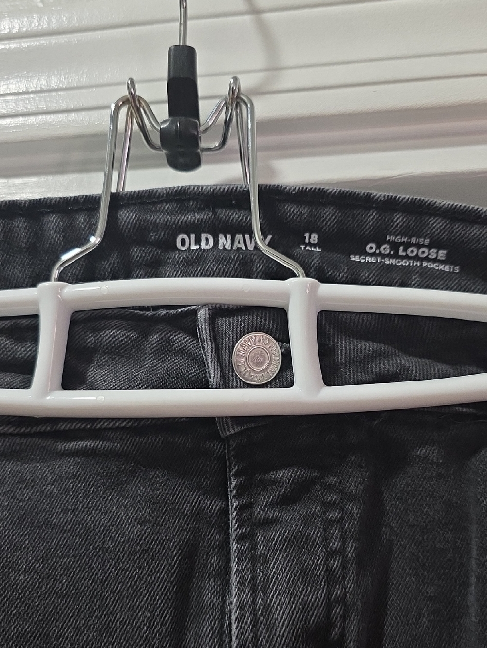 Old Navy Black High-Rise O.G. Loose Jeans